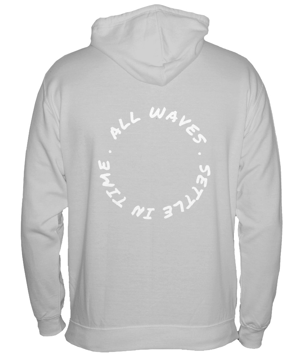 WAVES - BACK HOODIE
