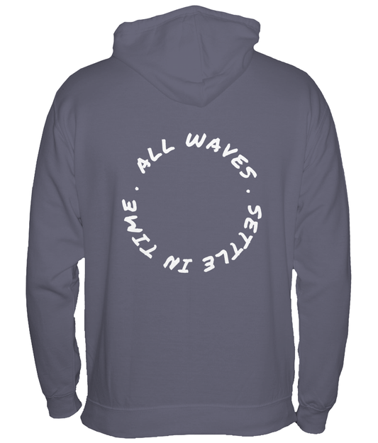 WAVES - BACK HOODIE