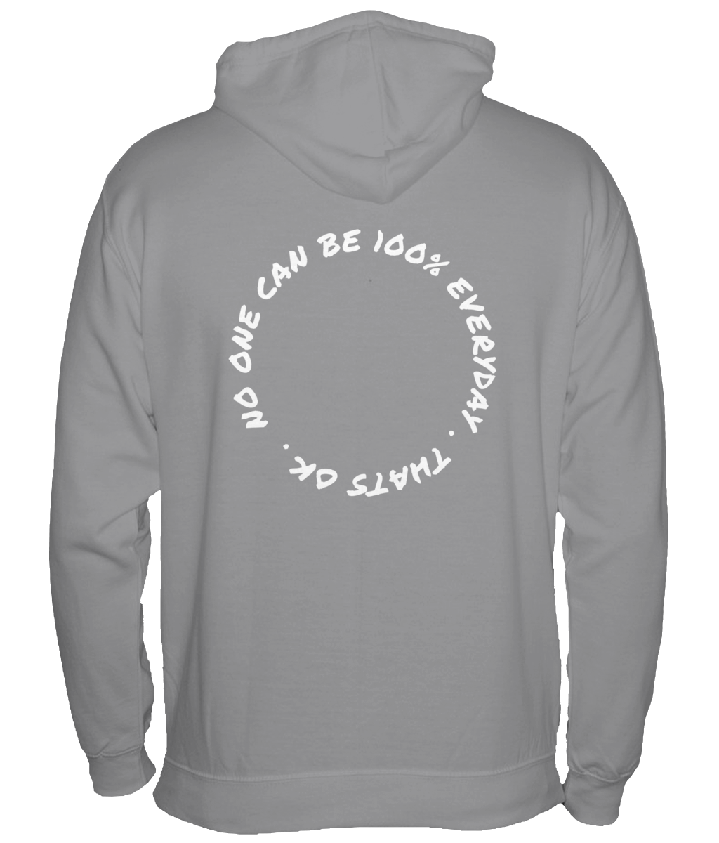 100% - BACK HOODIE