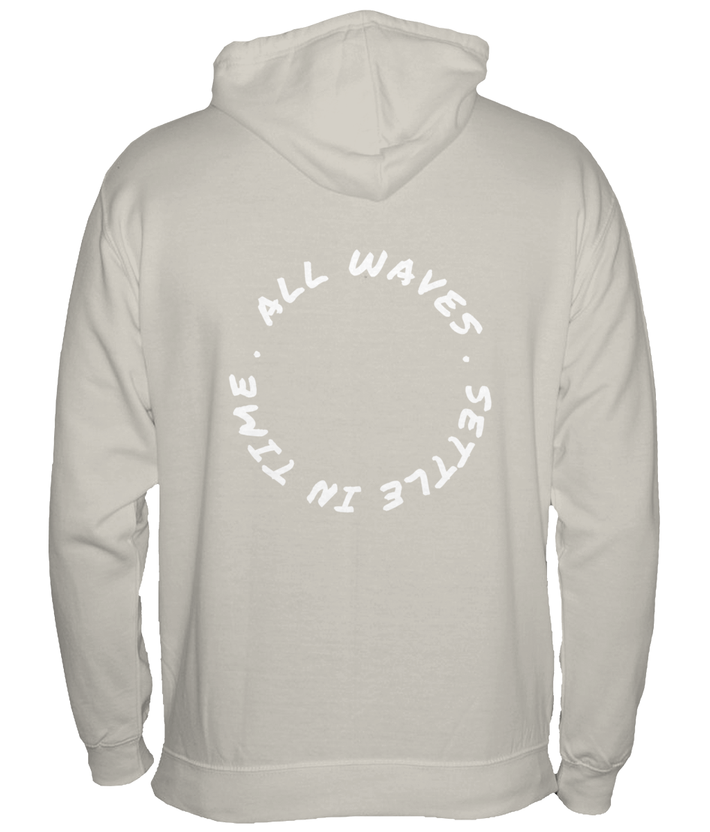 WAVES - BACK HOODIE