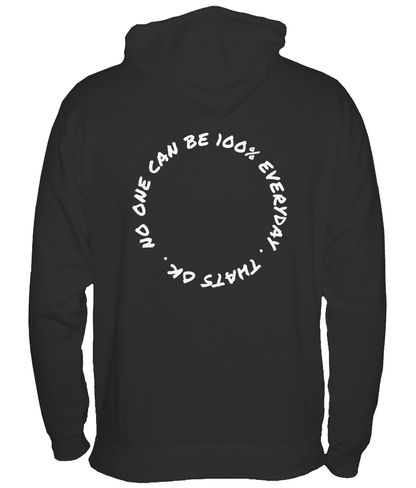 100% - BACK HOODIE