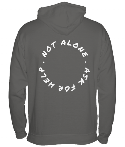 ALONE - BACK HOODIE