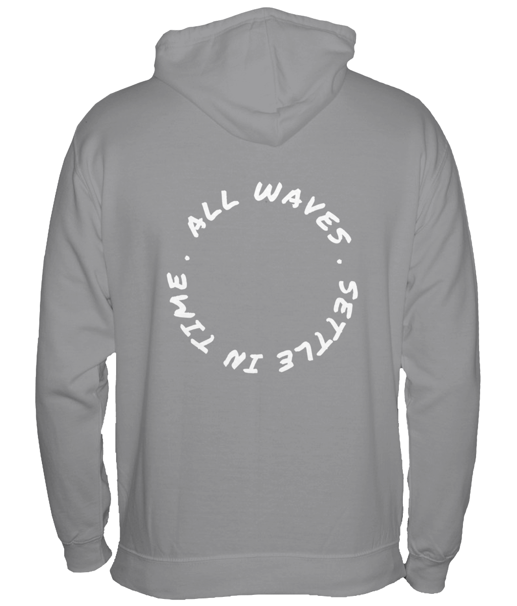 WAVES - BACK HOODIE